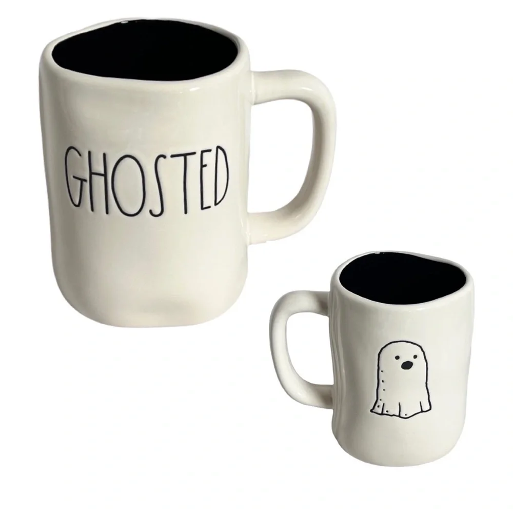 New Rae Dunn GHOSTED Halloween mug - Picture 1 of 8